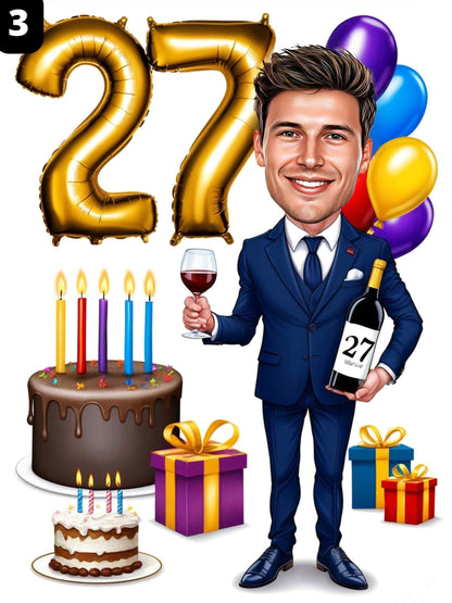 27e anniversaire - Homme