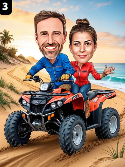 Conducteur de VTT - Couple