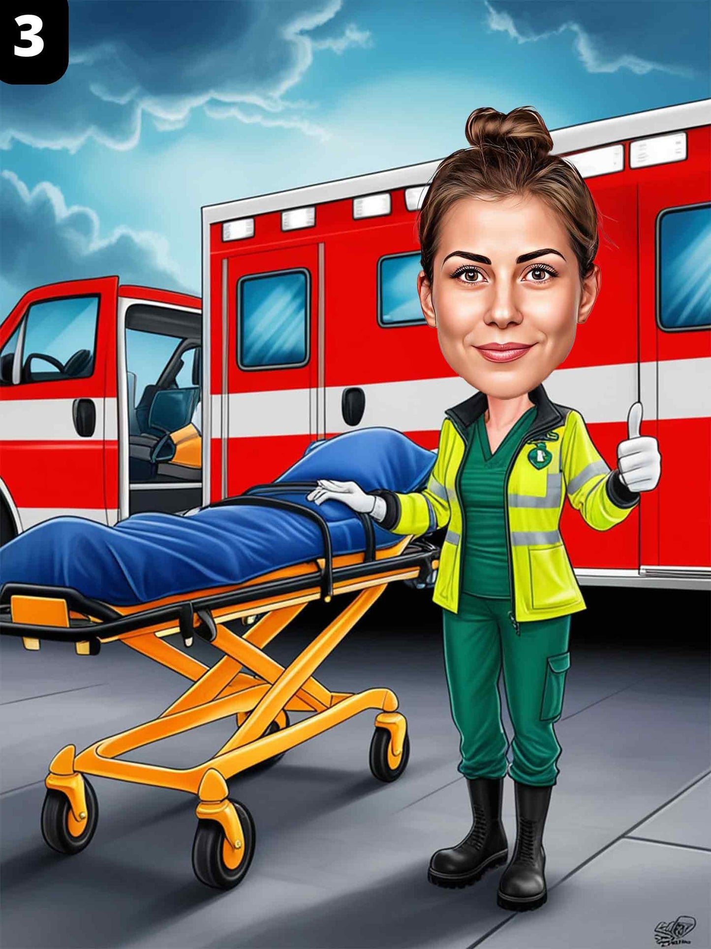 Ambulancier - Femme