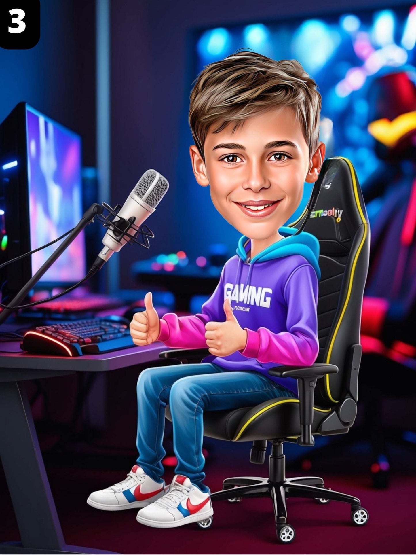 Streamer - Garçon
