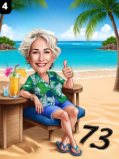 73e anniversaire - Femme