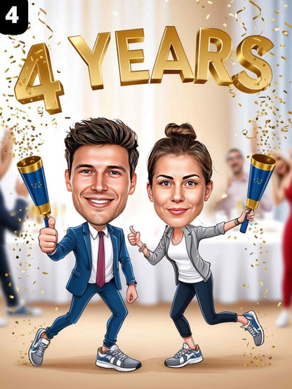 4 ans ensemble