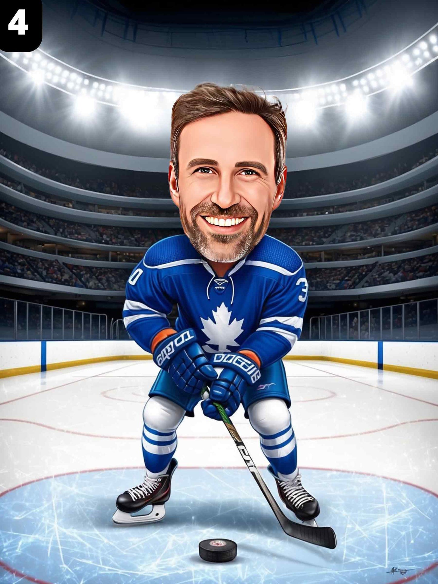 Hockey Player - Male
