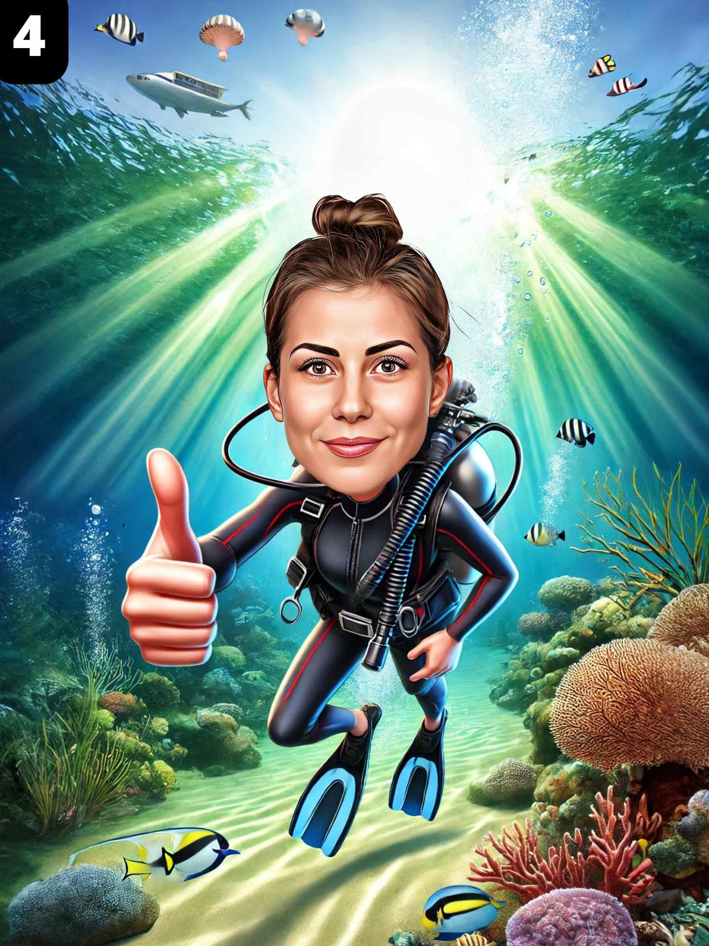 Scuba Diver - Female