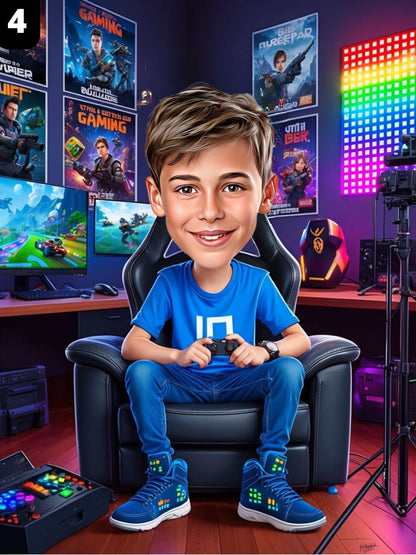 Streamer - Garçon