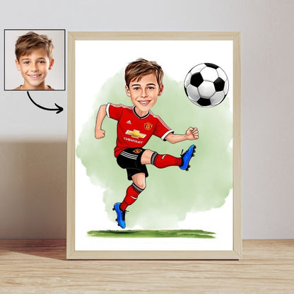 Joueur de football - Homme