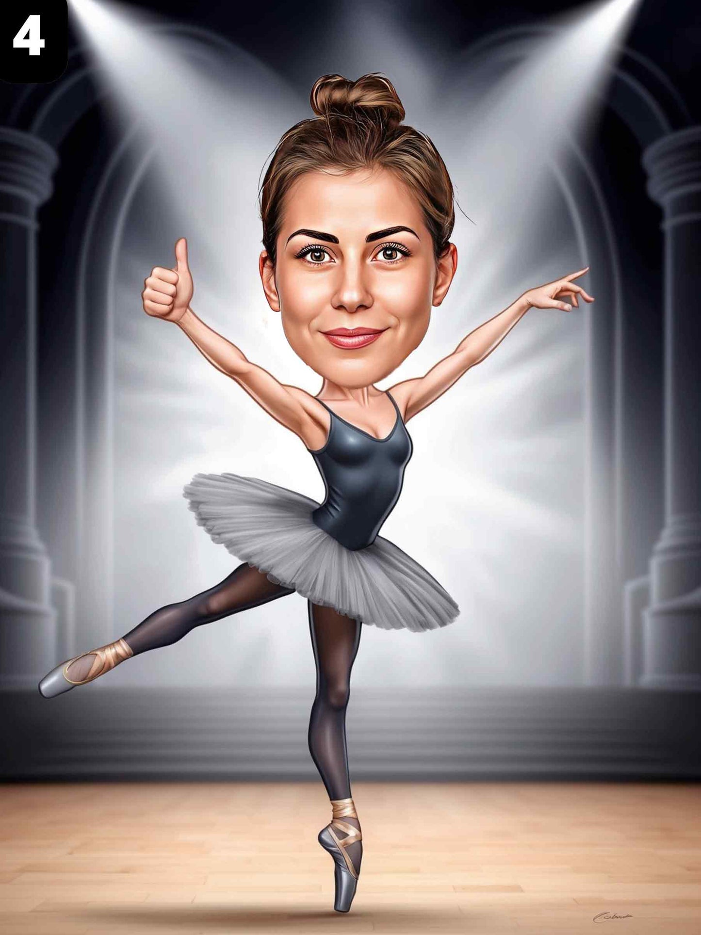 Danseuse de ballet - Femme