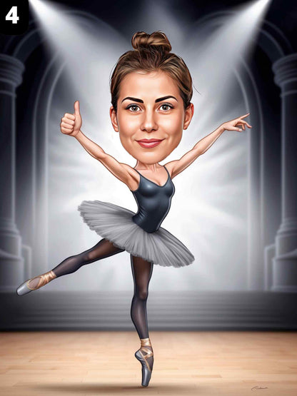 Danseuse de ballet - Femme