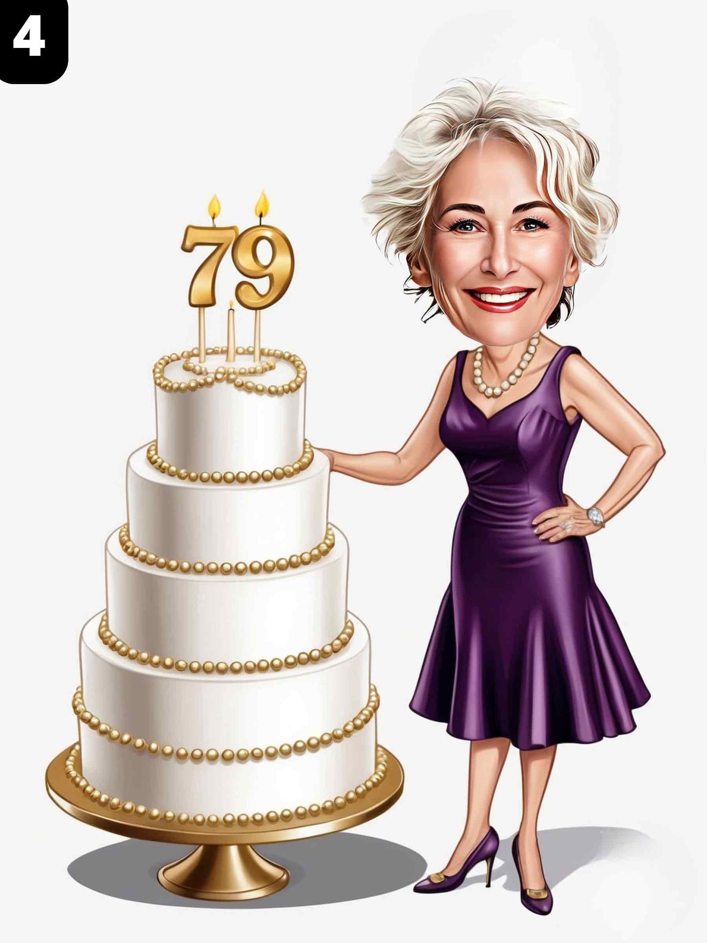 79e anniversaire - Femme