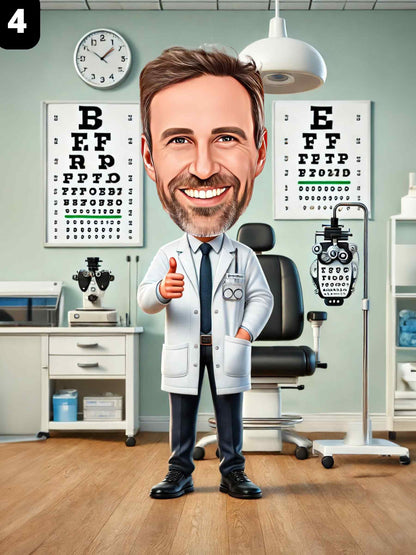 Ophtalmologiste - Homme