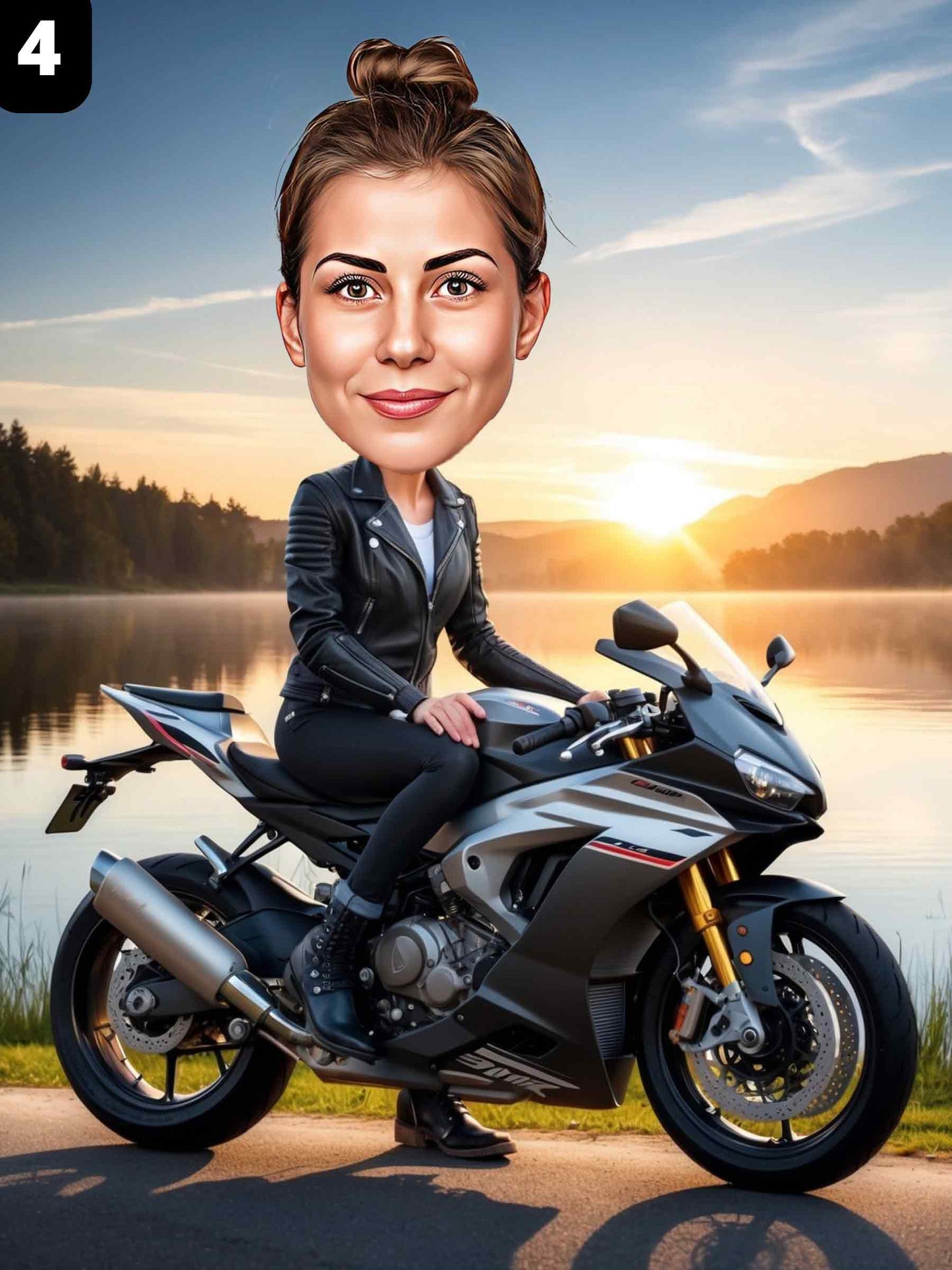 Sport Bike Rider - Female