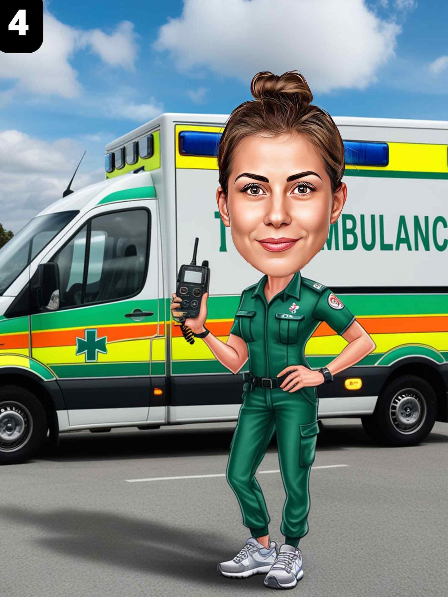 Ambulancier - Femme