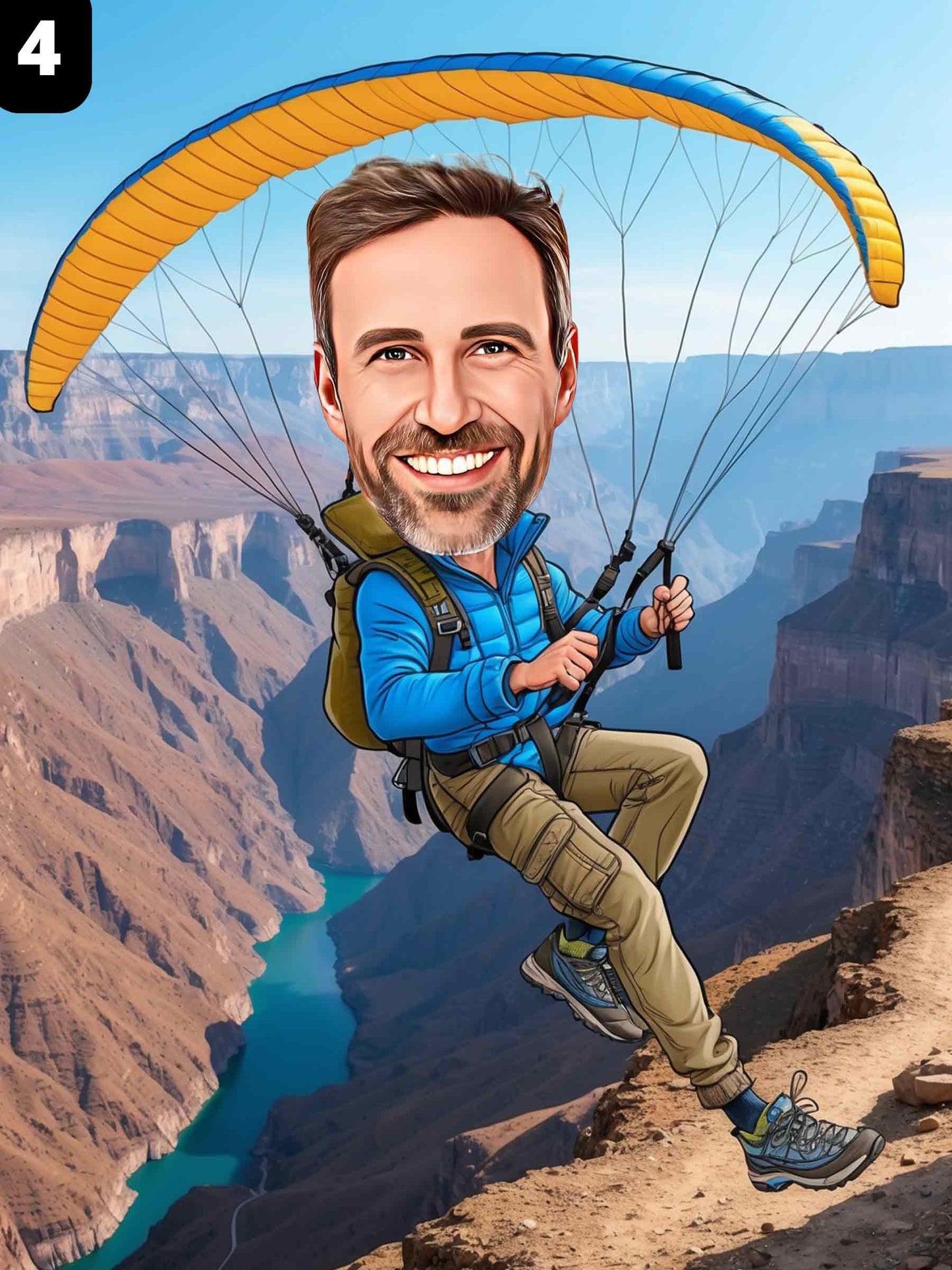 Parachutiste - Homme