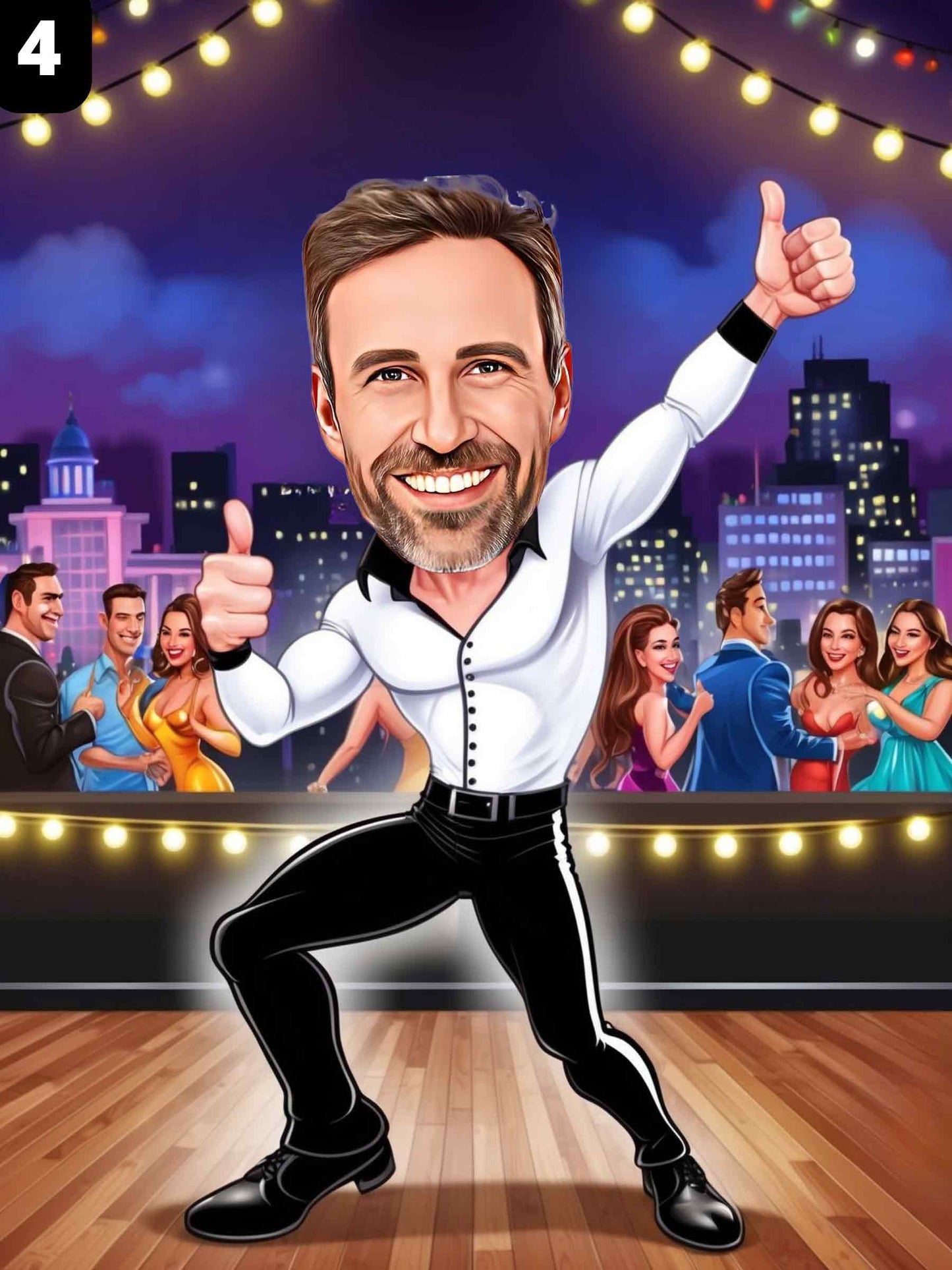 Danseur de salsa - Homme