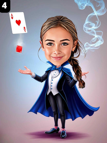 Magicien - Fille