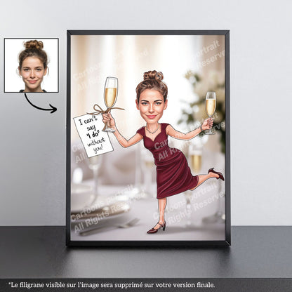 Demande de demoiselles d’honneur