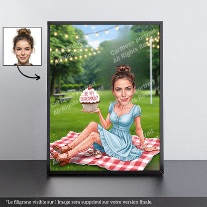 Demande de demoiselles d’honneur