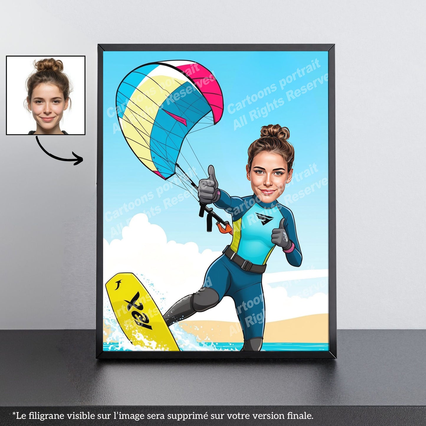 Kitesurfer