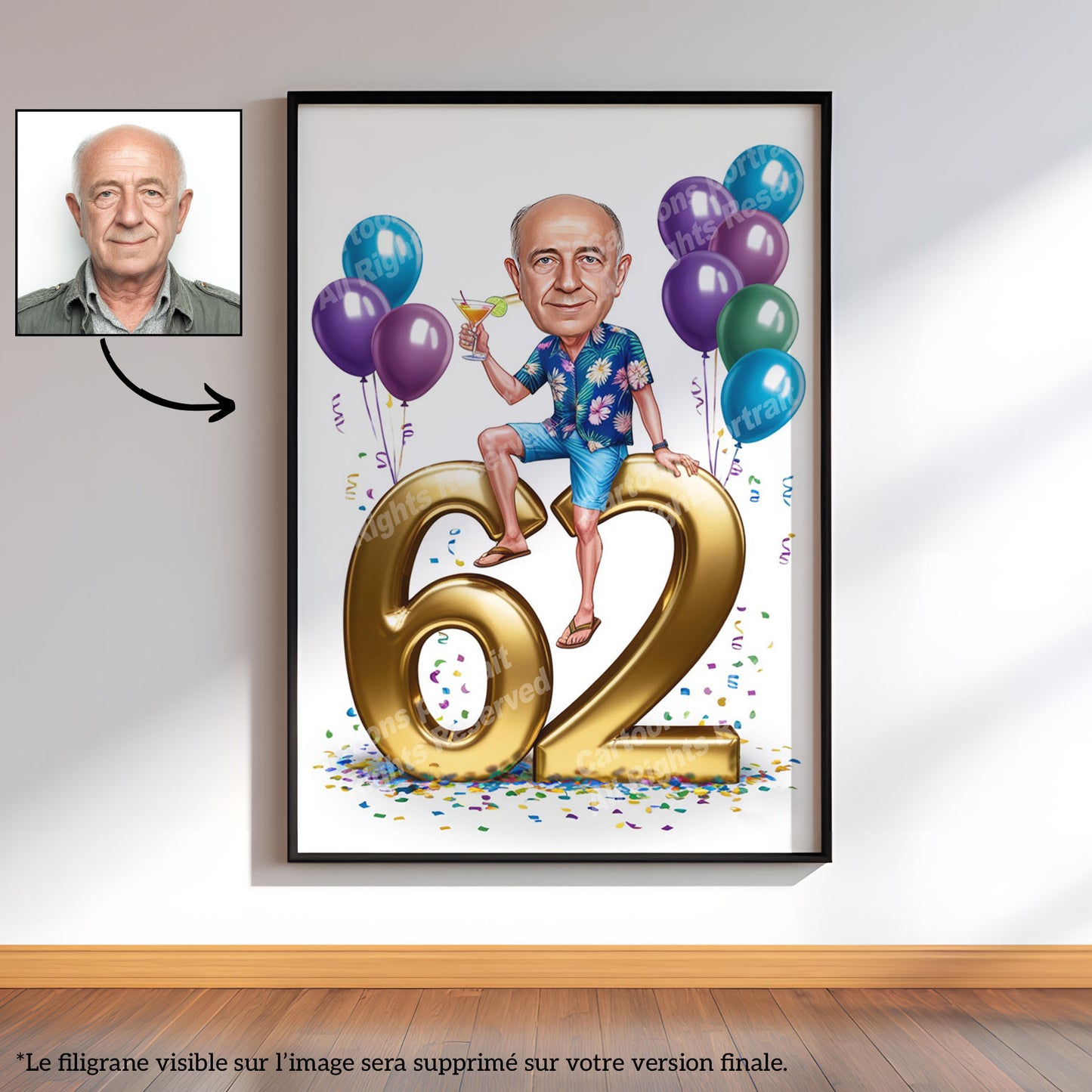 62 ans
