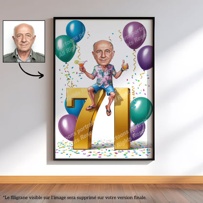 71e anniversaire
