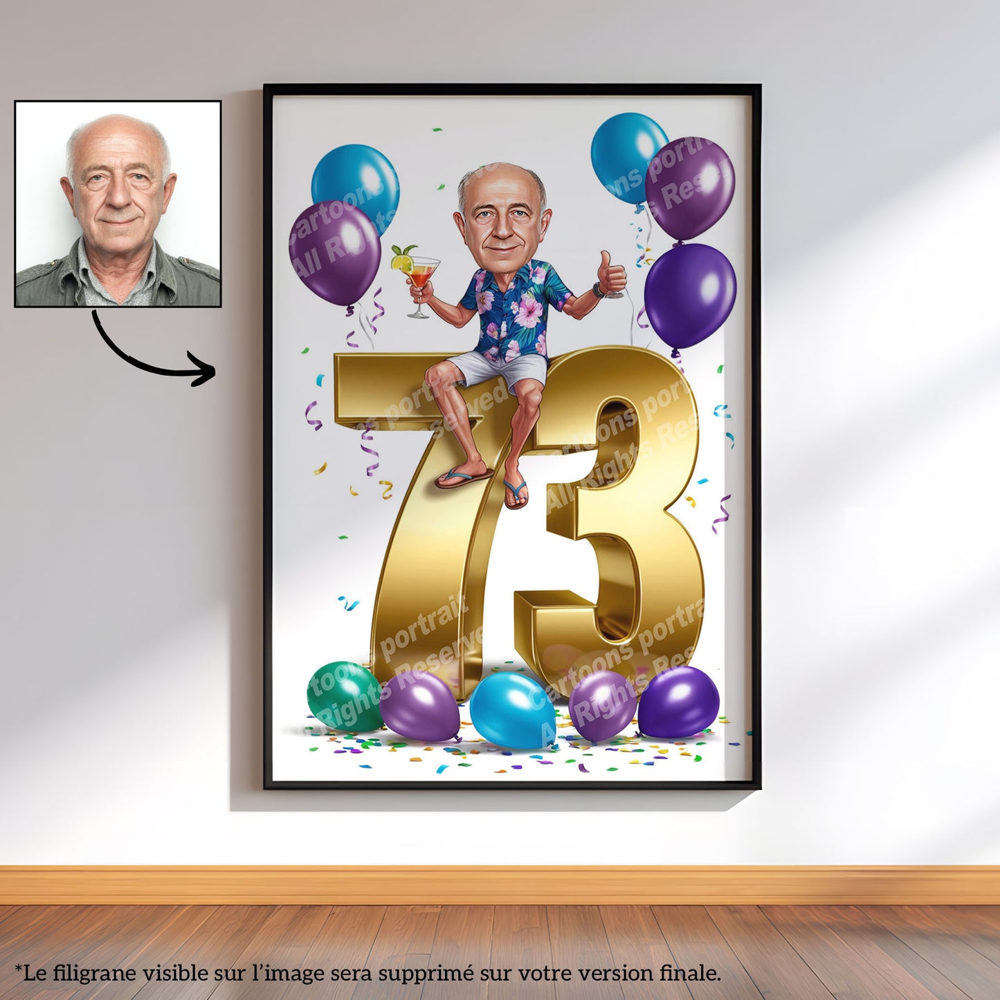 73e anniversaire