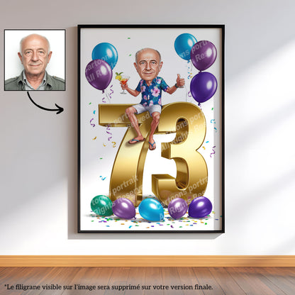 73e anniversaire