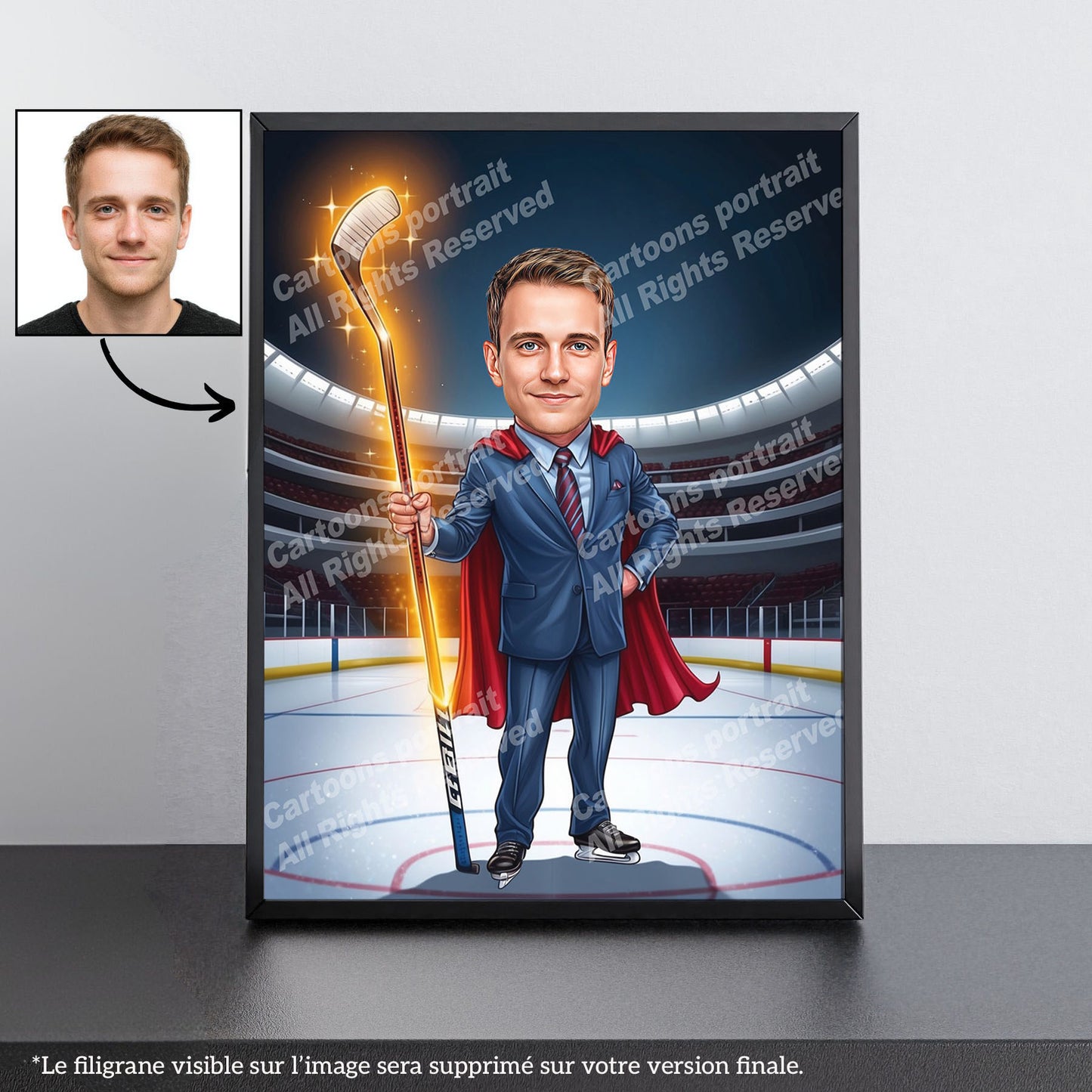 Coach de hockey sur glace