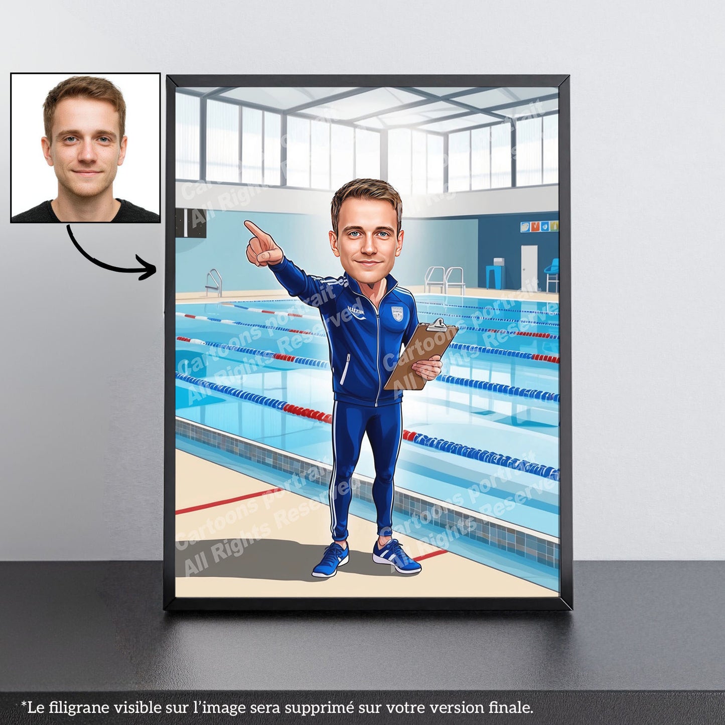 Coach de natation