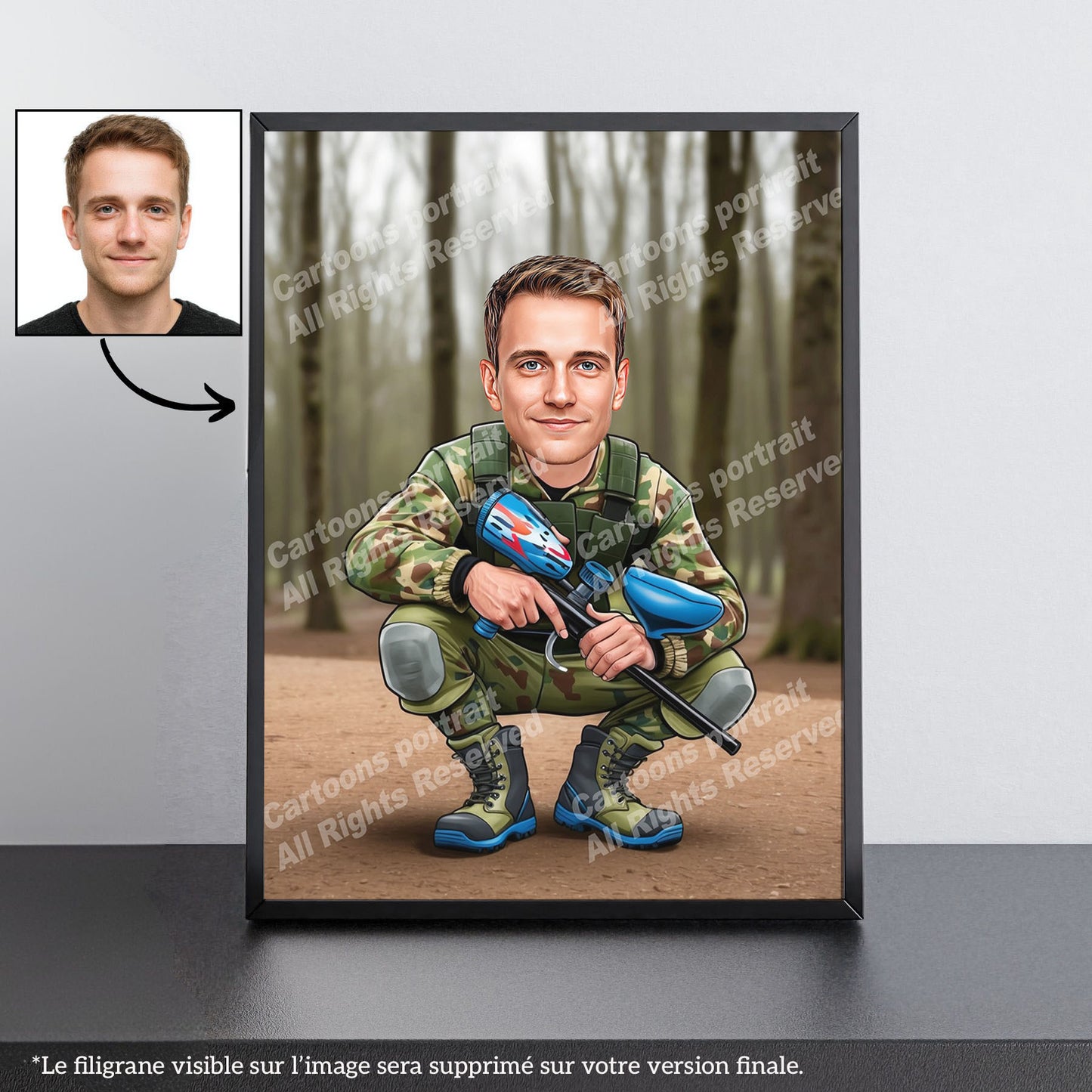 Paintball Player