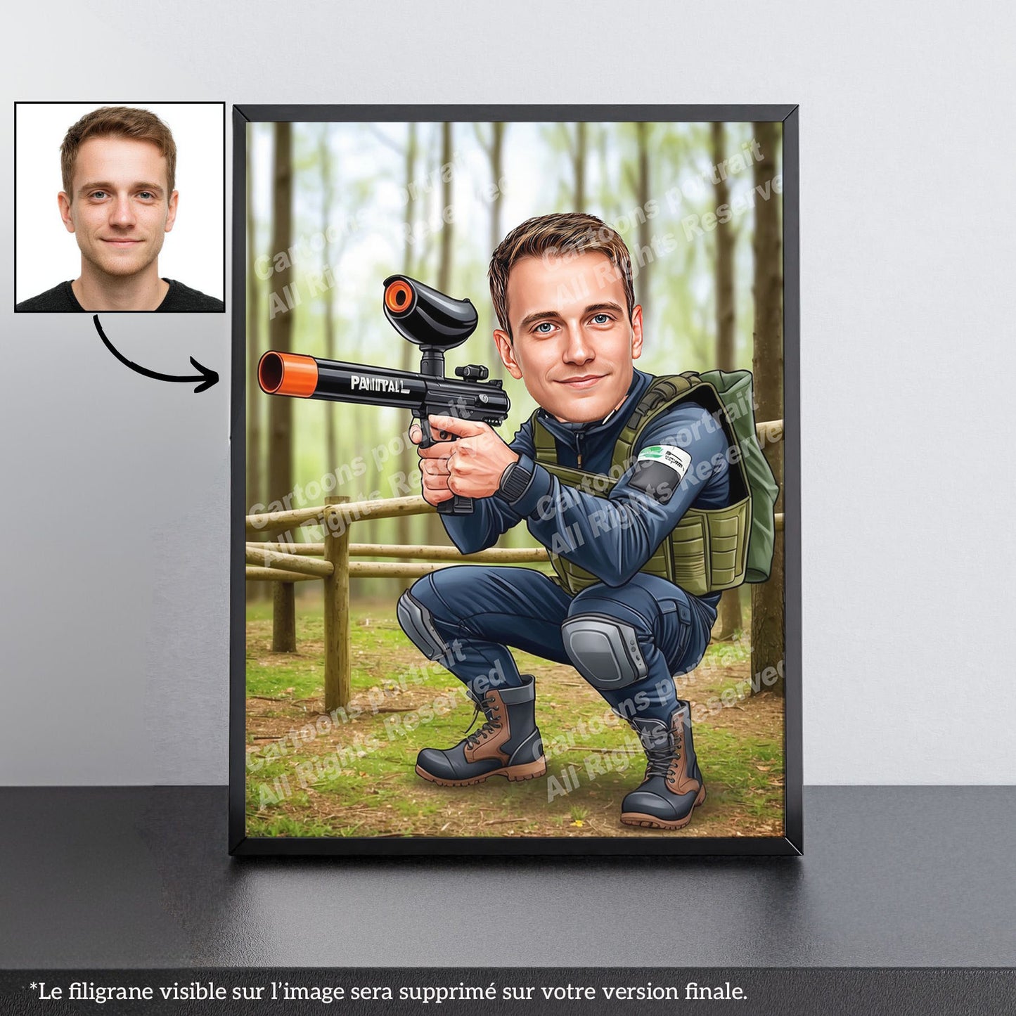 Paintball Player