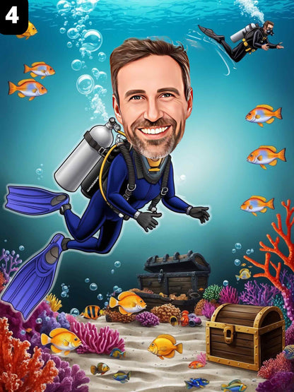 Scuba Diver - Male