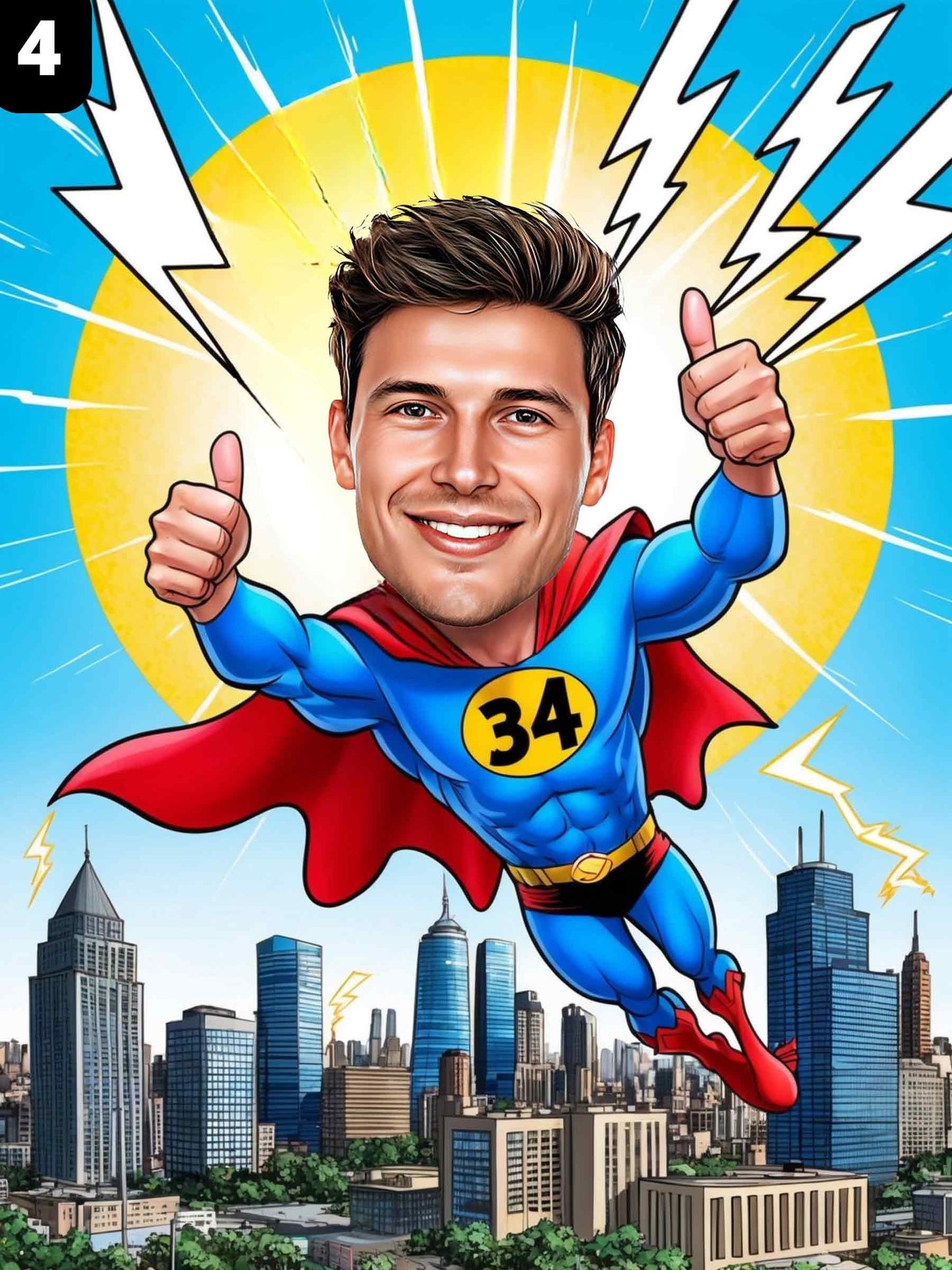 34e anniversaire - Homme