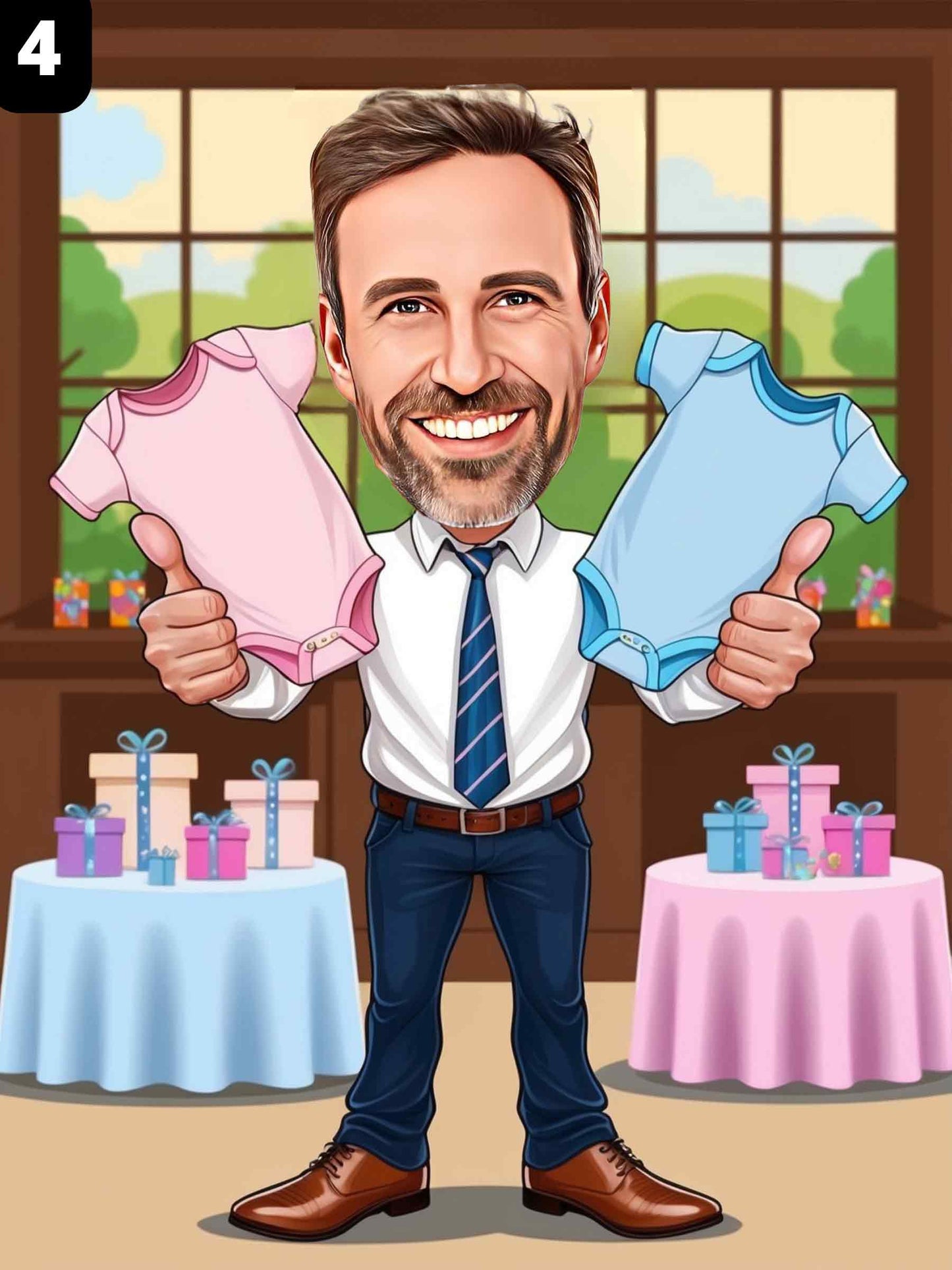 Baby Shower Guest - Male