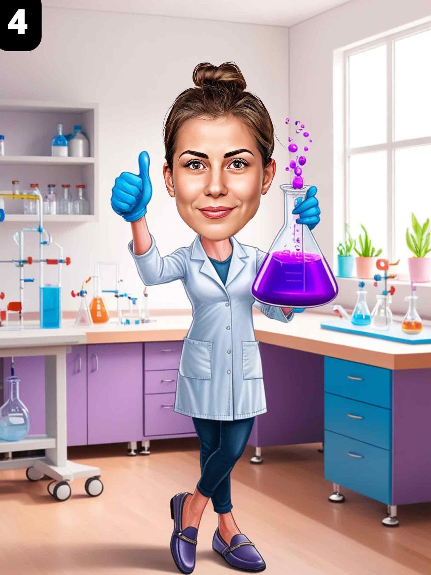 Technicienne de laboratoire - Femme