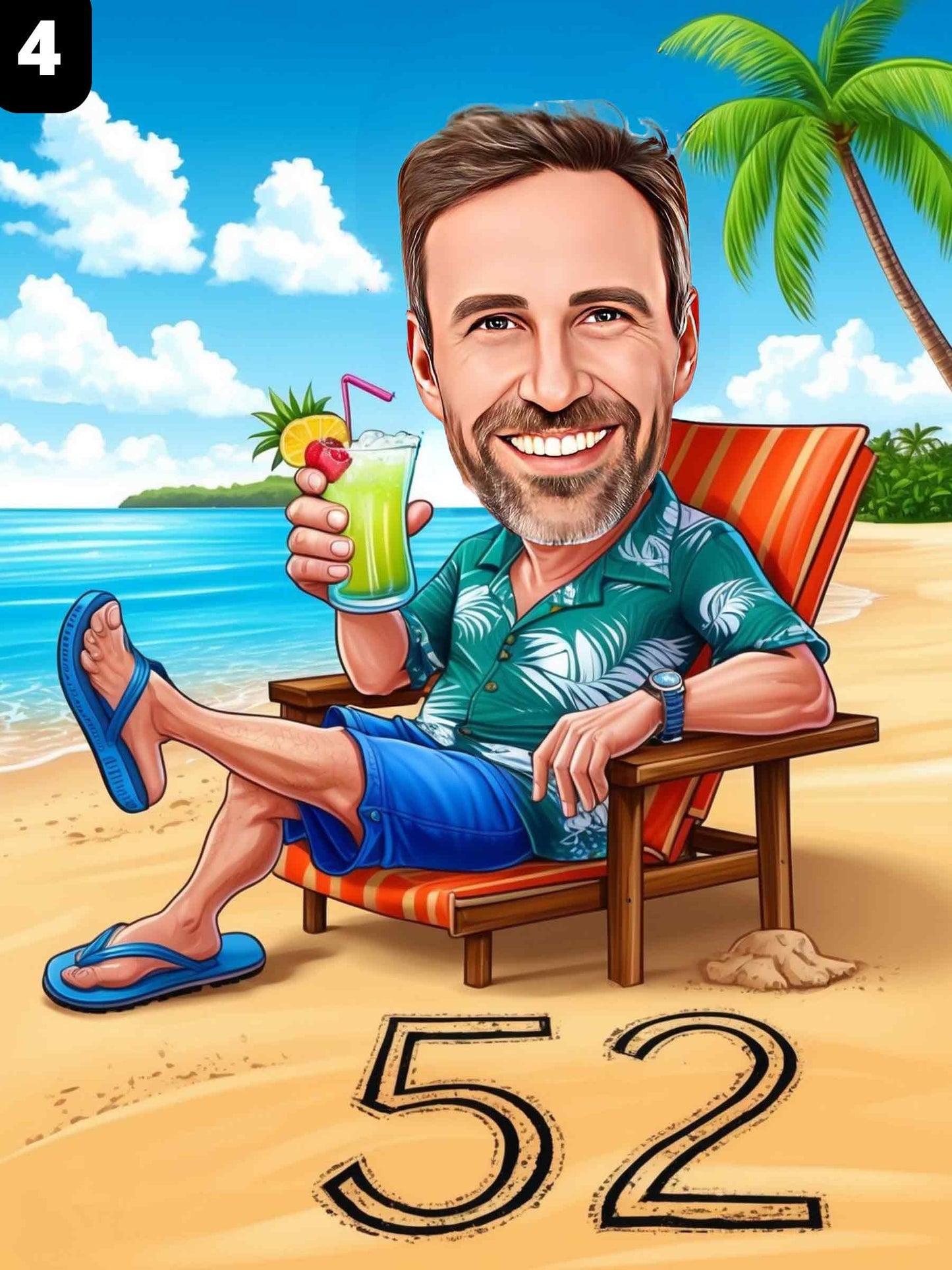 52e anniversaire - Homme