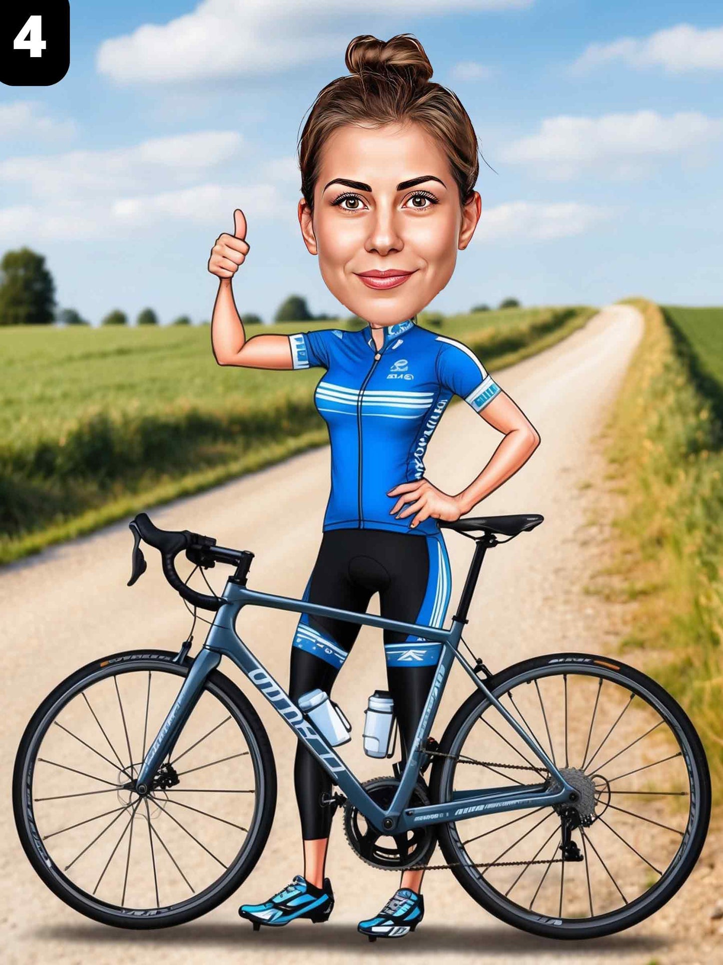 Cycliste - Femme