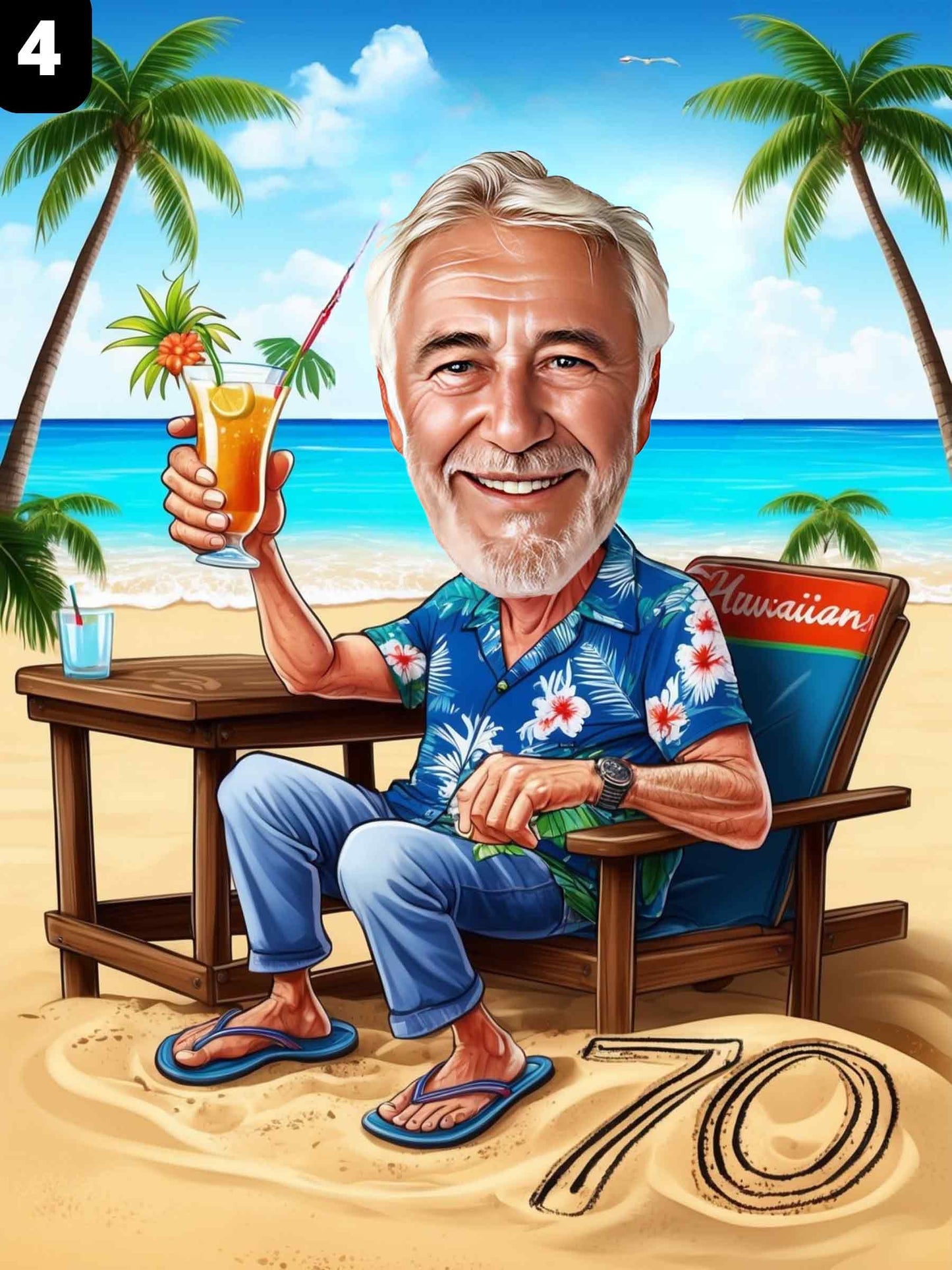70e anniversaire - Homme