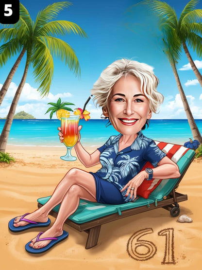 61e anniversaire - Femme