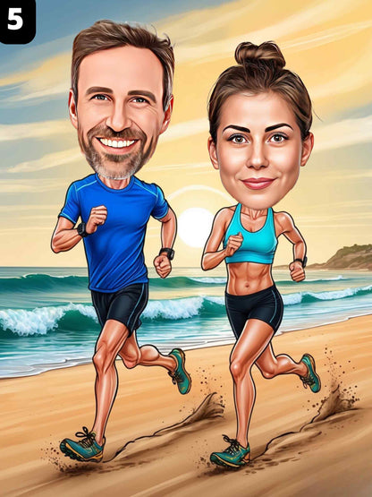 Coureurs - Couple