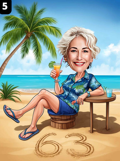 63e anniversaire - Femme