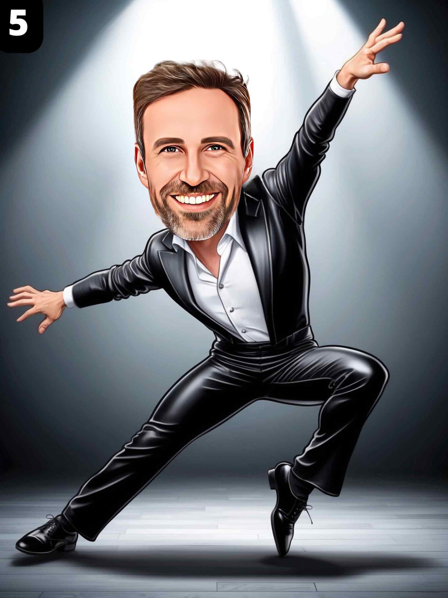 Danseur de salsa - Homme