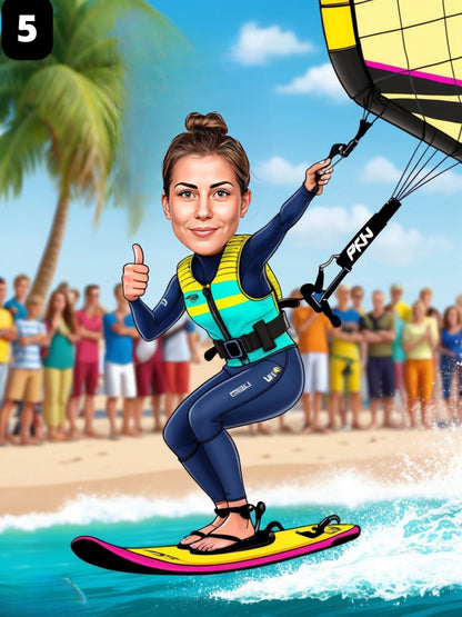 Kitesurfeuse - Femme