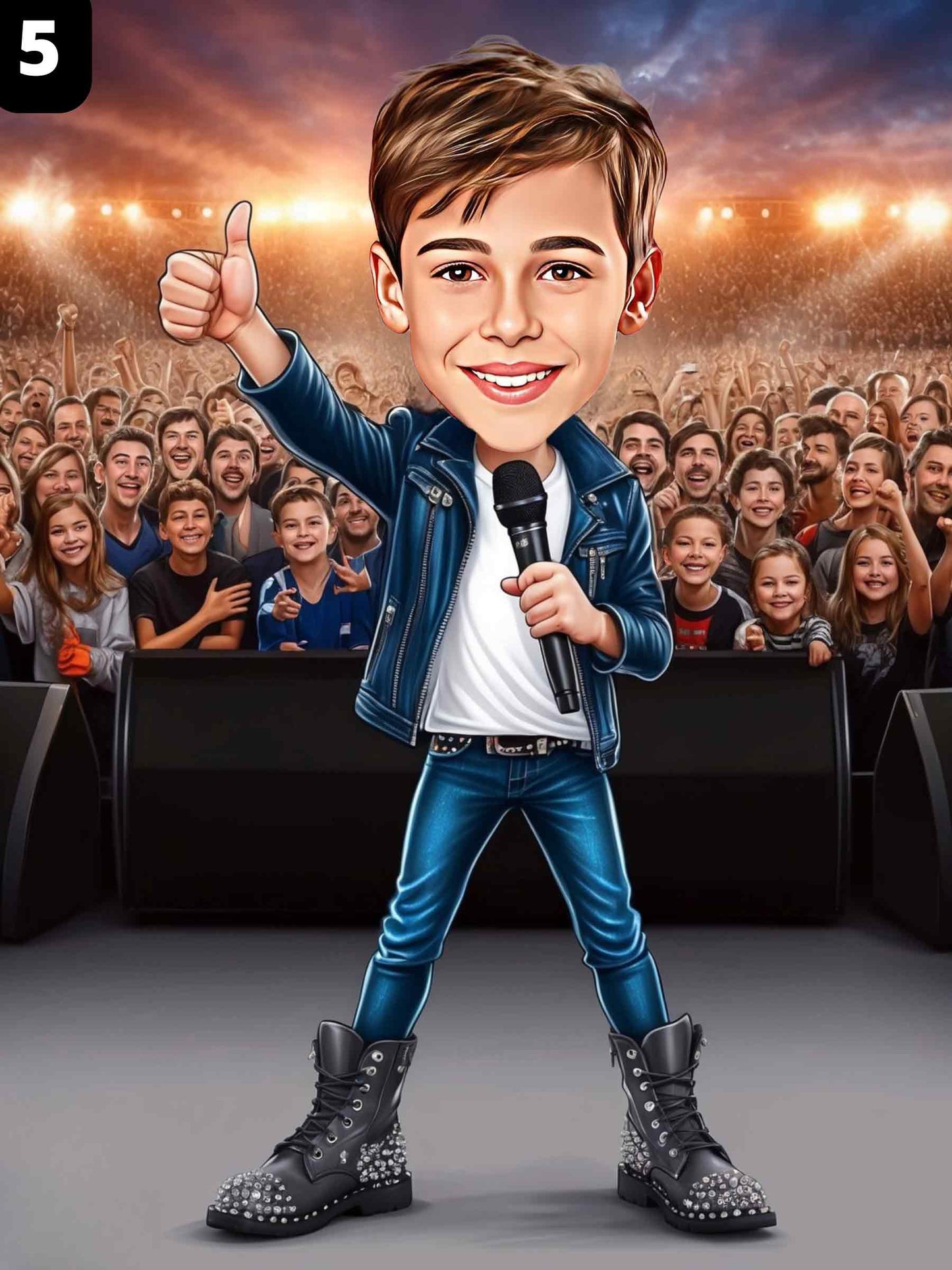 Rock Star - Garçon