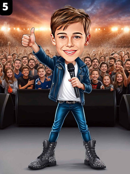 Rock Star - Garçon
