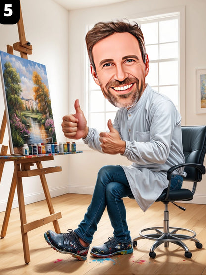 Peintre - Homme