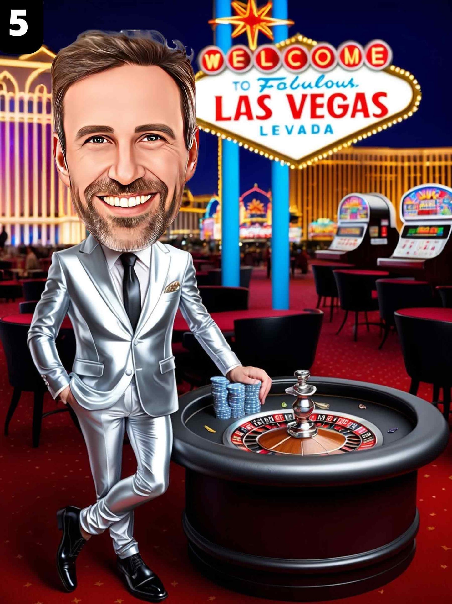 Roulette Player - Male