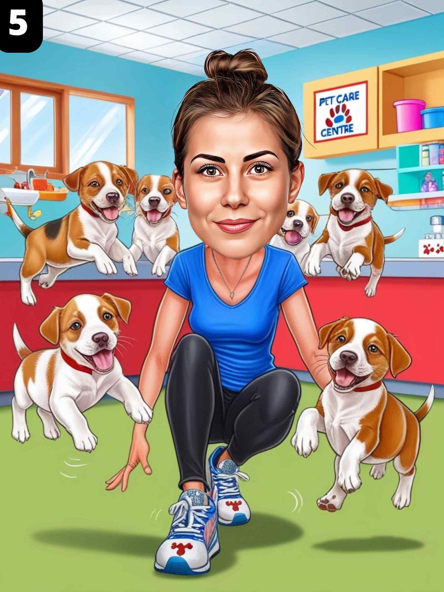 Soignante pour animaux - Femme