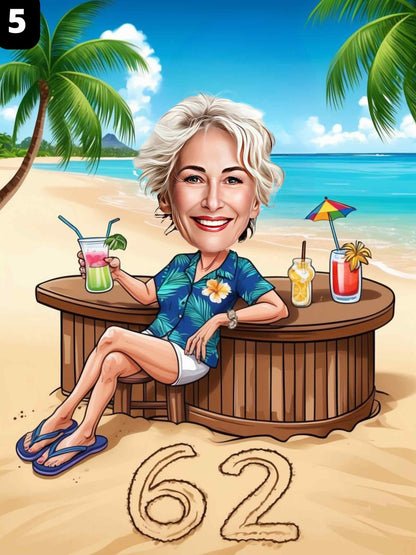 62e anniversaire - Femme