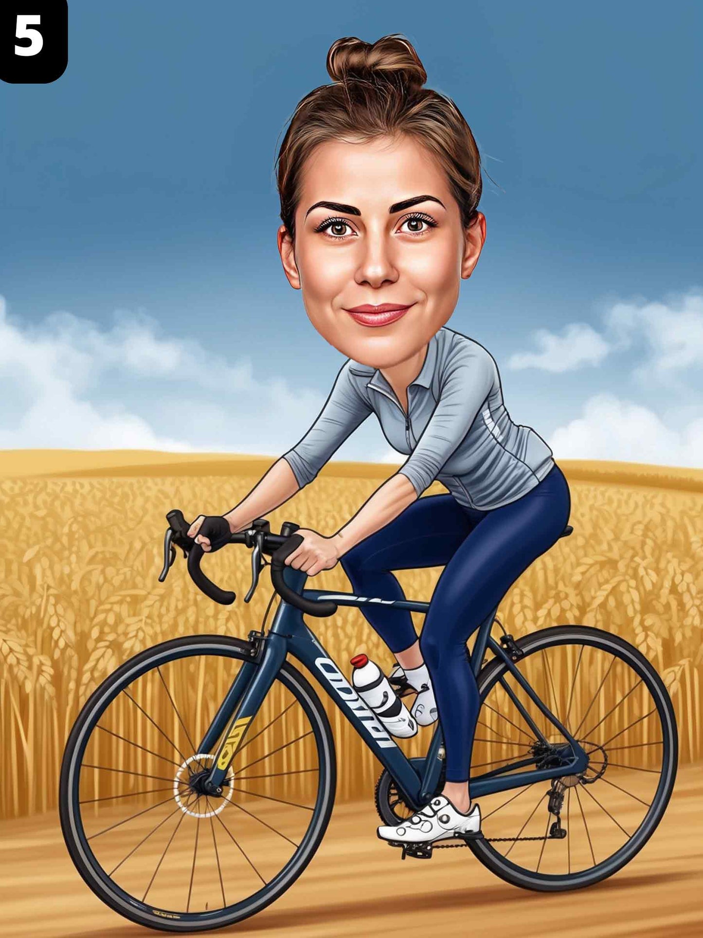 Cycliste - Femme