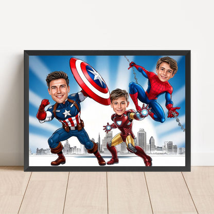 Superheroes group